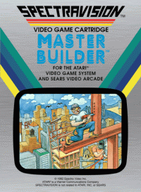 Master Builder Atari 2600 US box art